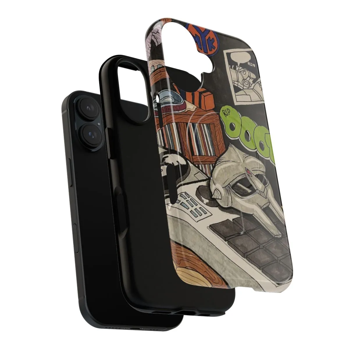 19 Note Magnetic Tough Phone Case - Music Inspired Design