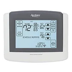 2 Part Universal Wi-Fi IAQ Thermostat w/ LCD Touchscreen