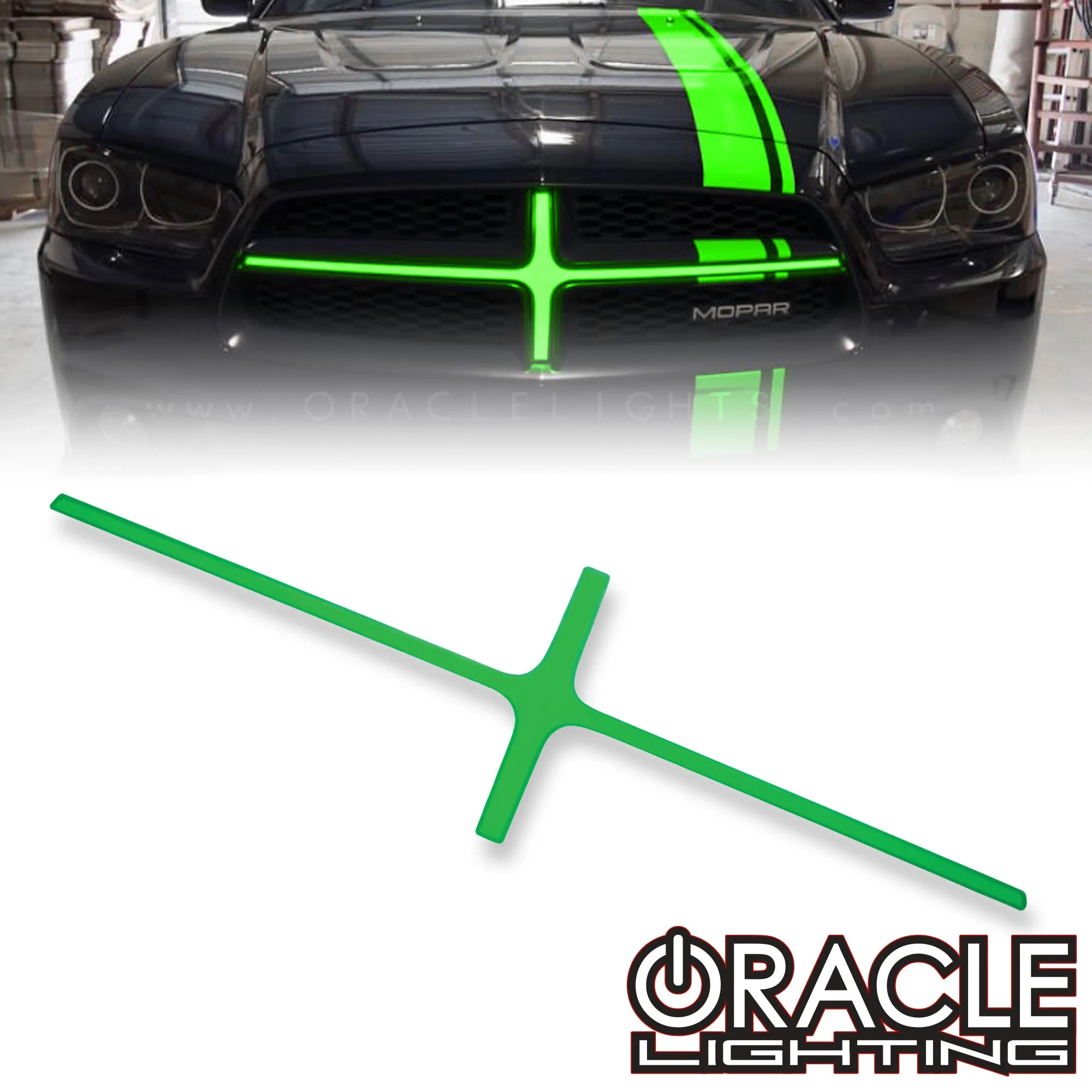 2011-2014 Dodge Charger ORACLE Illuminated Grill Crosshairs - CLEARANCE