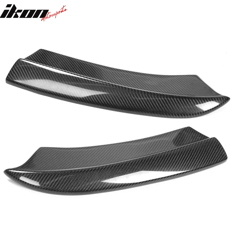 2015-2023 Dodge Charger Rear Bumper Side Apron Valance Carbon Fiber