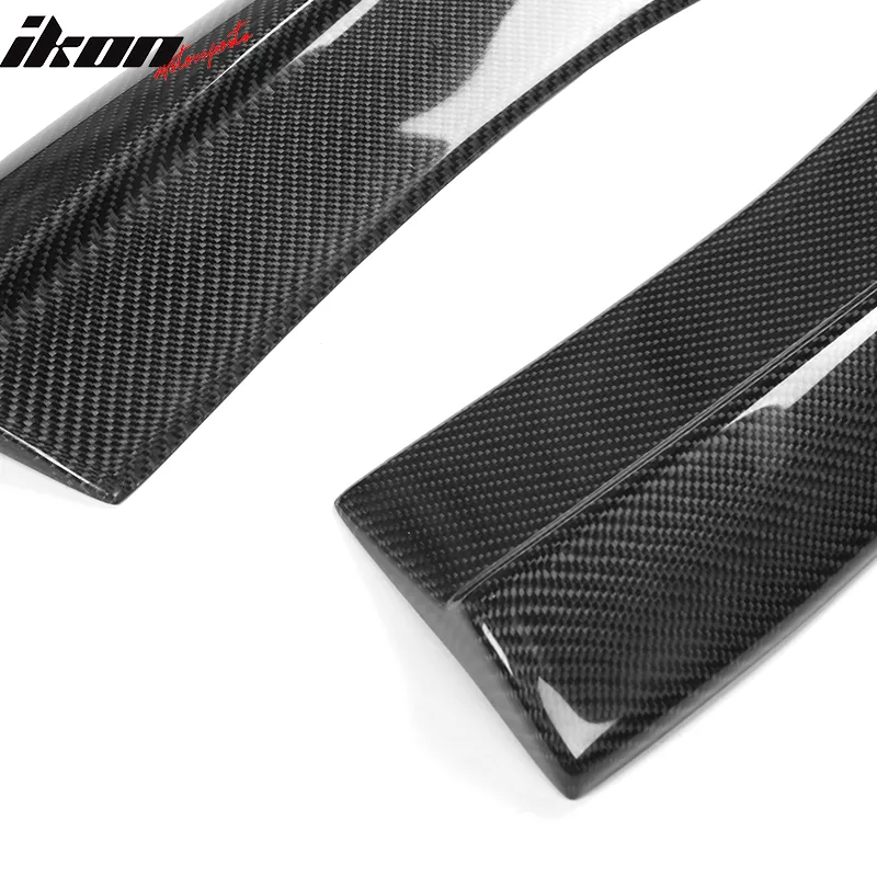 2015-2023 Dodge Charger Rear Bumper Side Apron Valance Carbon Fiber