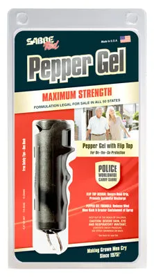 .54 OZ BLK Pepper Gel