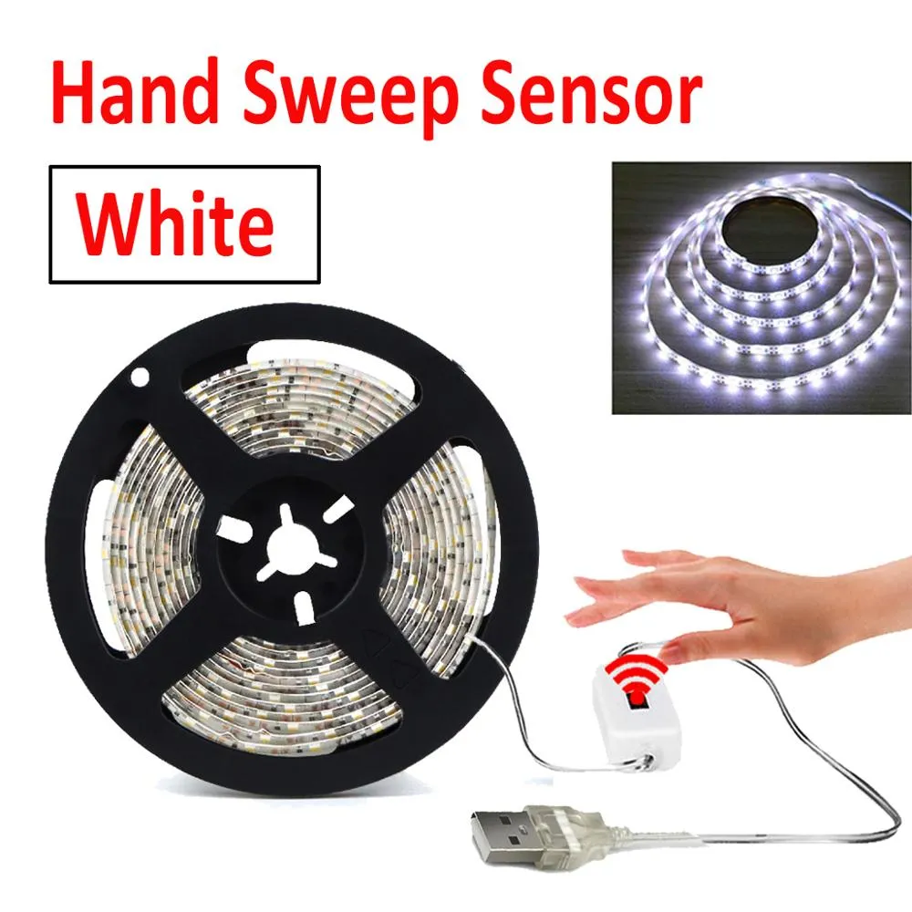 5V Lamp USB Motion LED Backlight LED TV Kitchen LED Strip Hand Sweep Waving ON OFF Sensor Light diode lights Waterproof