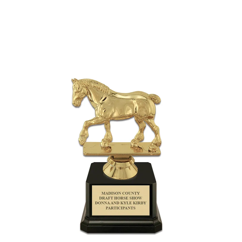 7" Award Trophy With Square Base