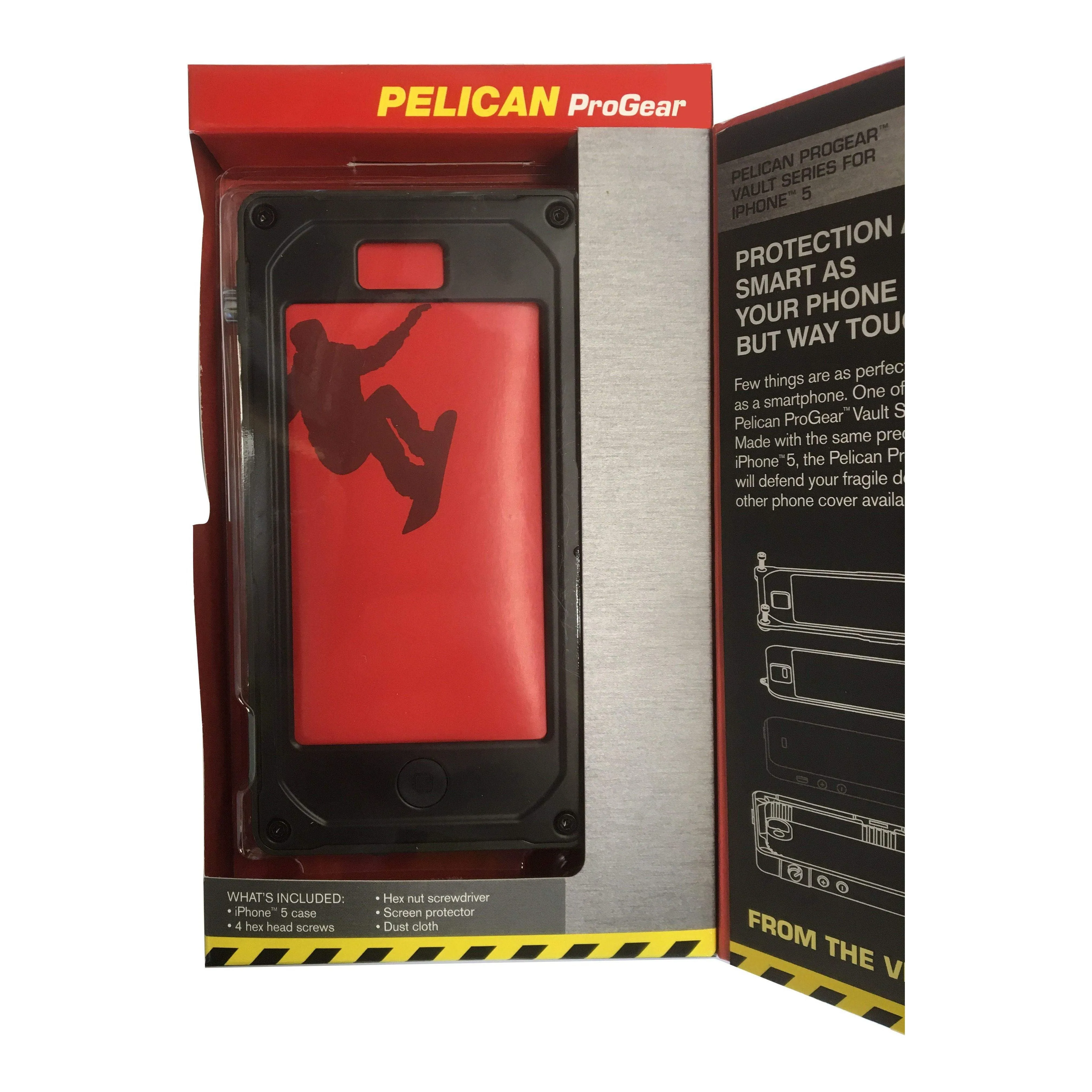 91CE118BRG ~ PELICAN CE1180 VAULT CASE RED