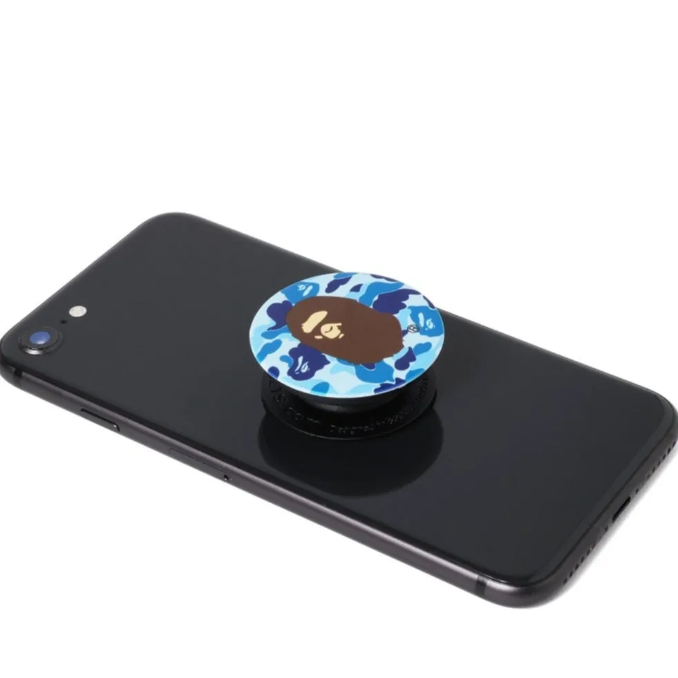 ABC Ape Head PopSockets Blue