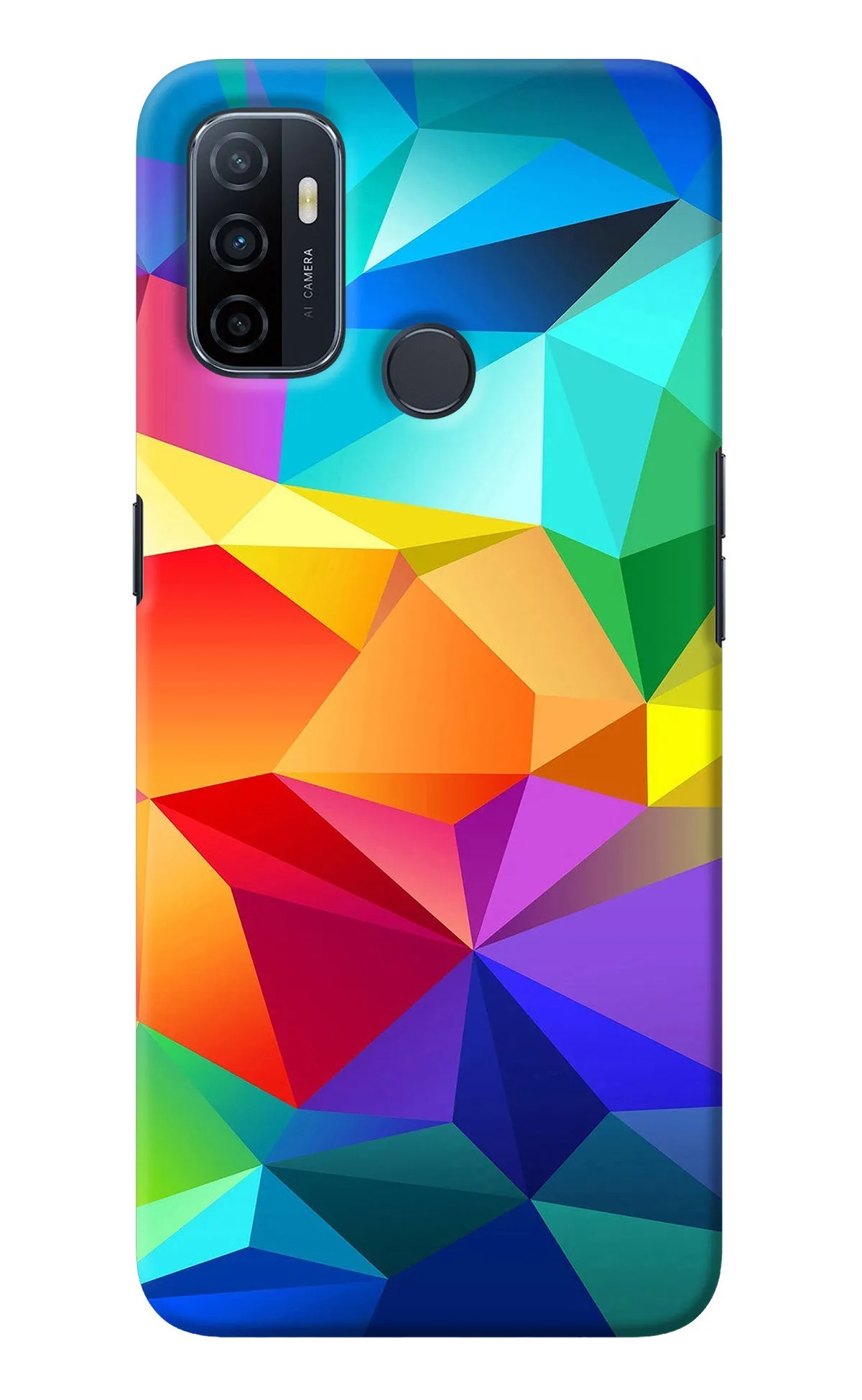 Abstract Pattern Oppo A53 2020 Back Cover