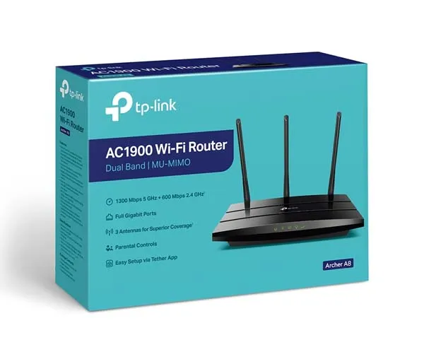 AC1900 Wireless MU-MIMO WiFi Router