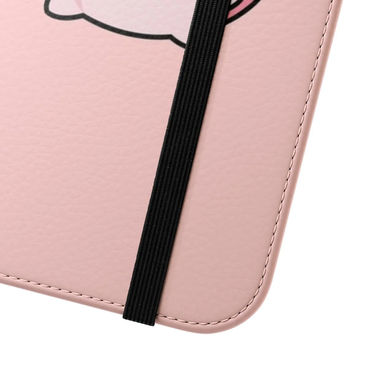 Adorable Axolotl-Inspired Flip Cover Phone Case