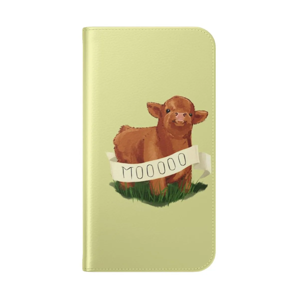 Adorable Baby Highland Cow Themed Phone Case