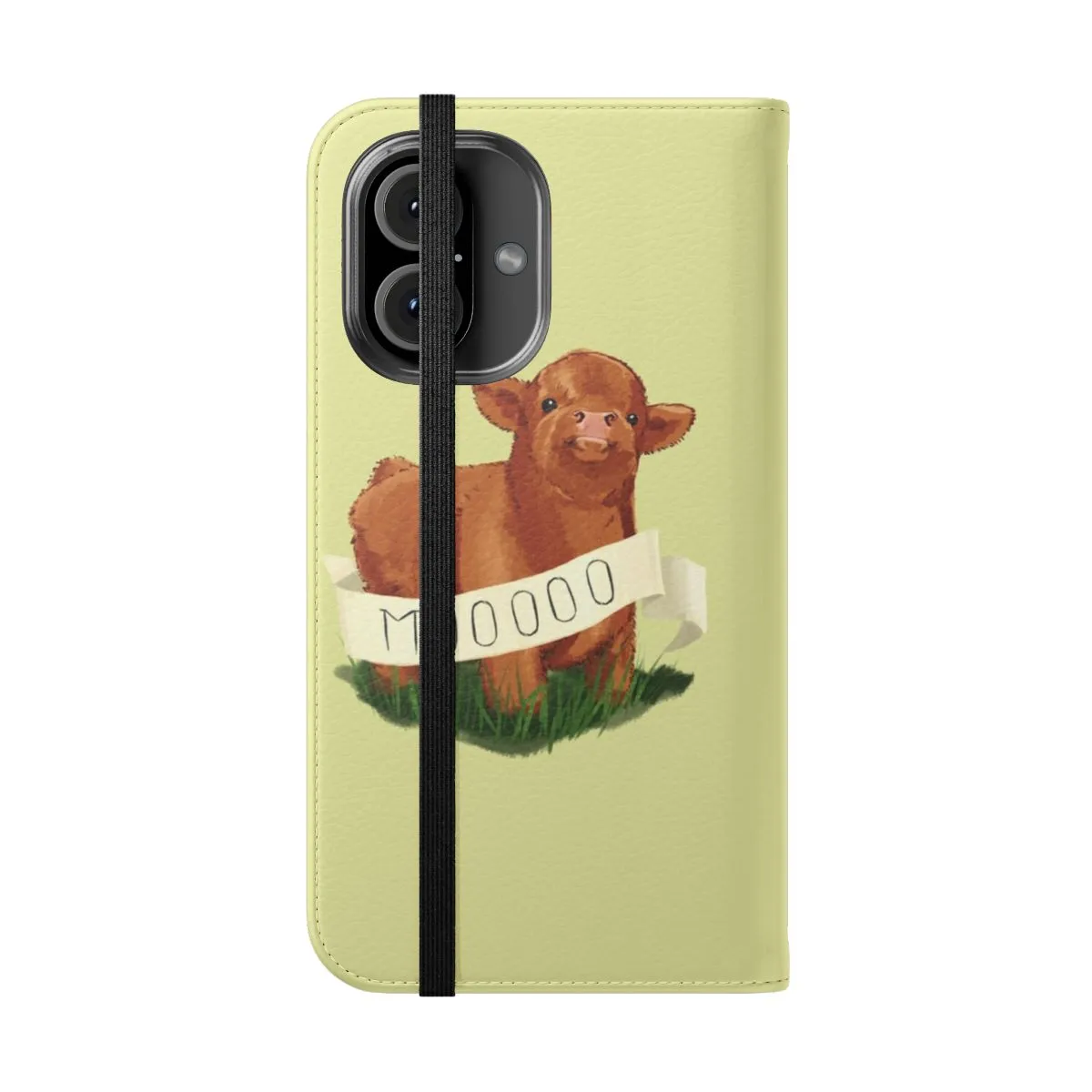 Adorable Baby Highland Cow Themed Phone Case