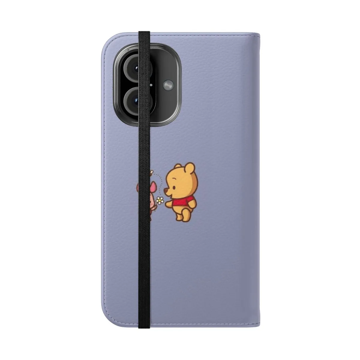 Adorable Cartoon Phone Case with Winnie the Pooh and Piglet