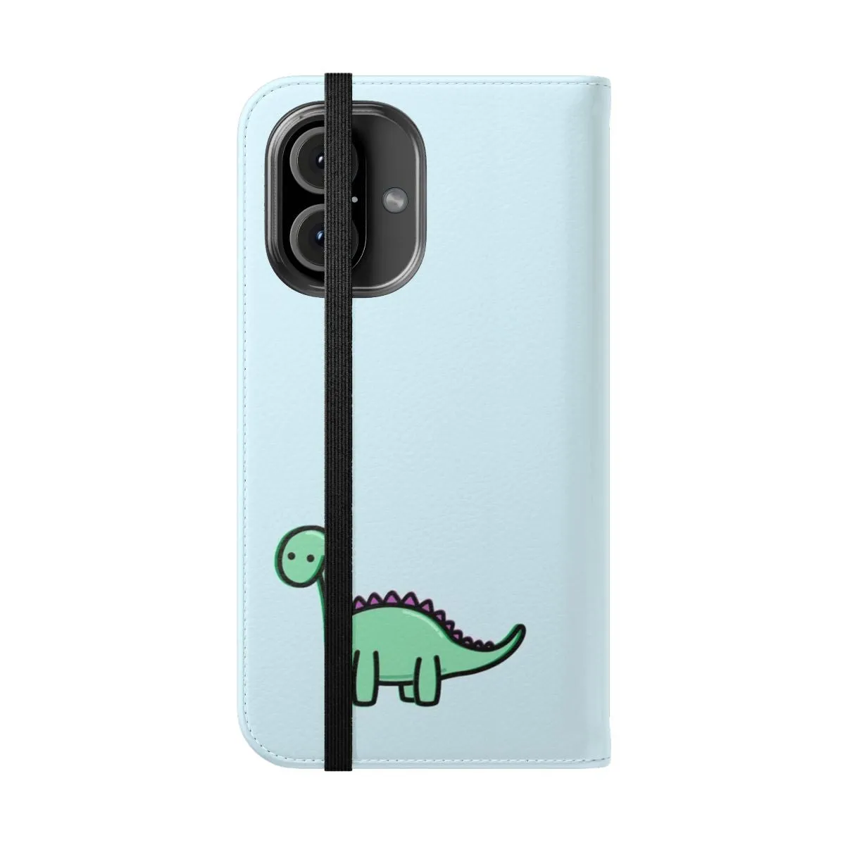 Adorable Dino-Themed Flip Phone Case