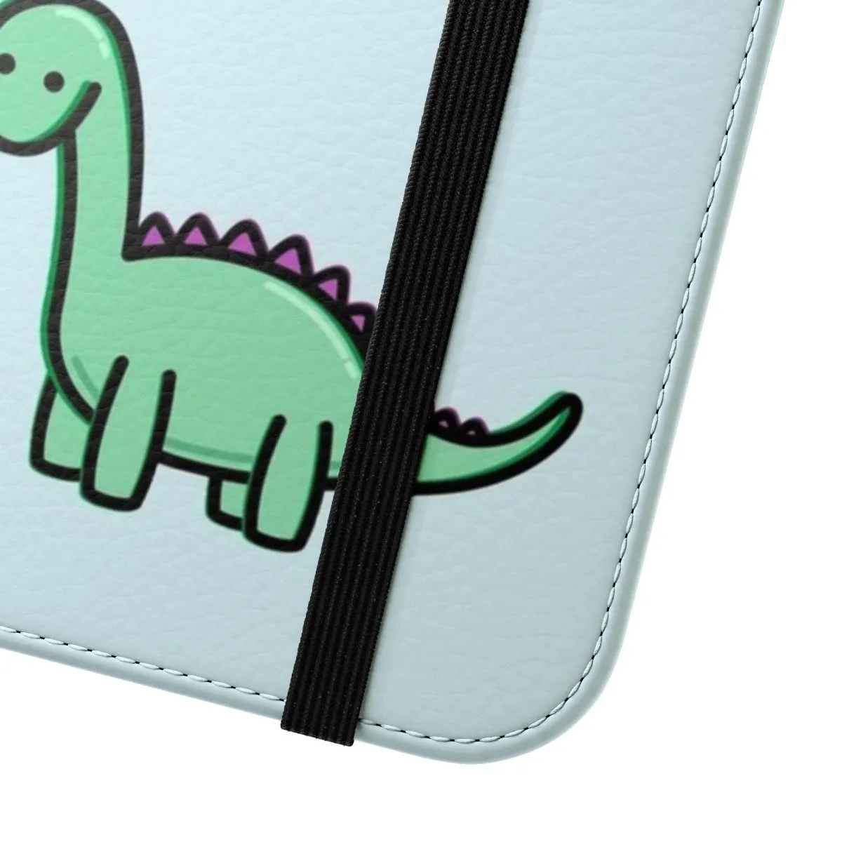 Adorable Dino-Themed Flip Phone Case