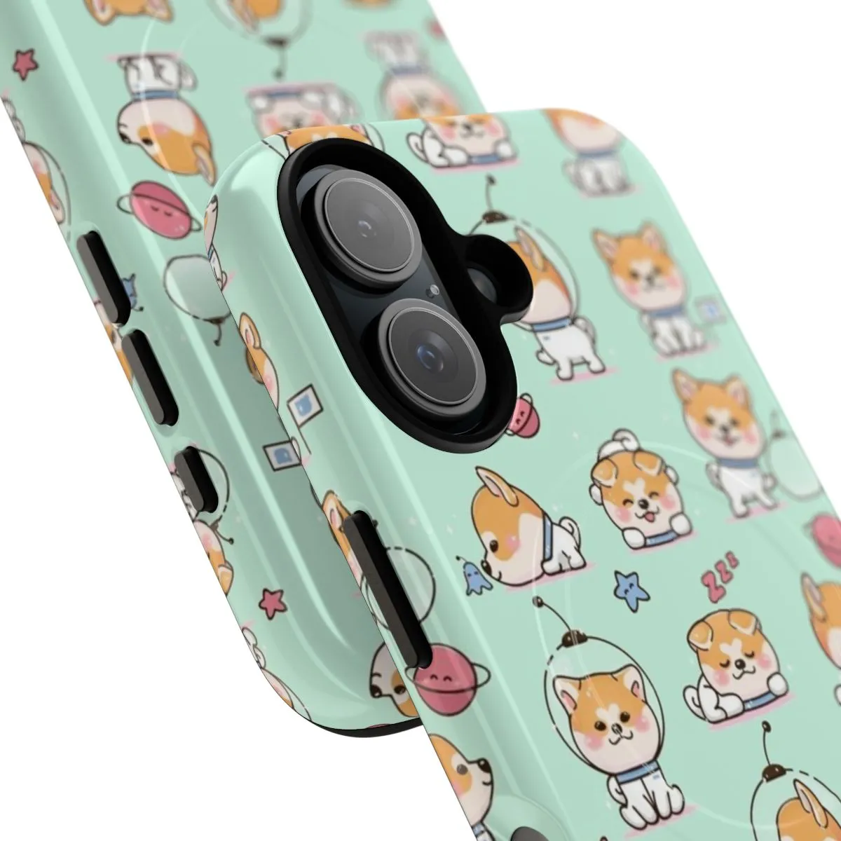 Adorable Shiba Inu Pattern Magnetic Tough Phone Cases