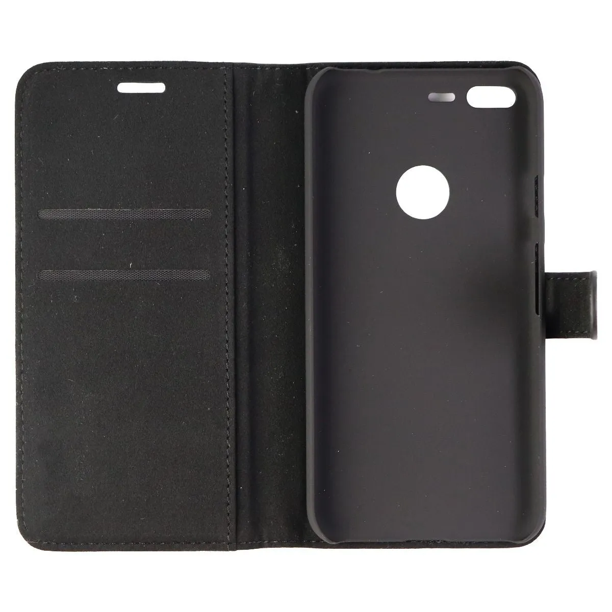 Adreama Folio Wallet Case for Google Pixel XL Smartphones - Black