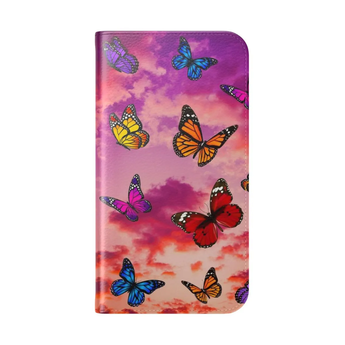 Aesthetic Butterfly Flip Cover Phone Case