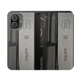 Airsoft Glock-Style Flip Cover Phone Case