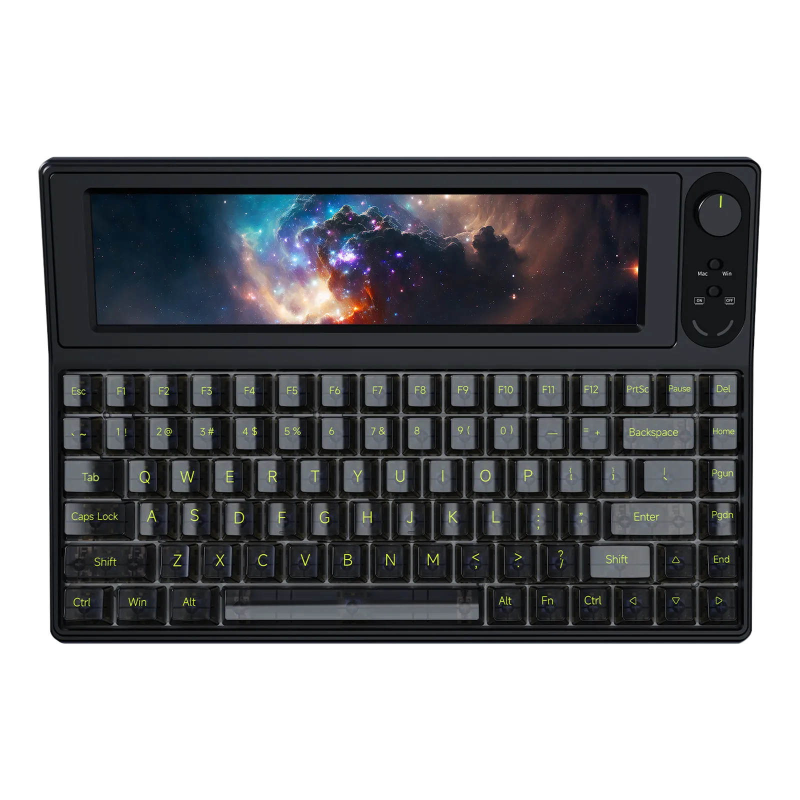 AJAZZ AKP846 10.1 Inch Touch Display Mechanical Keyboard