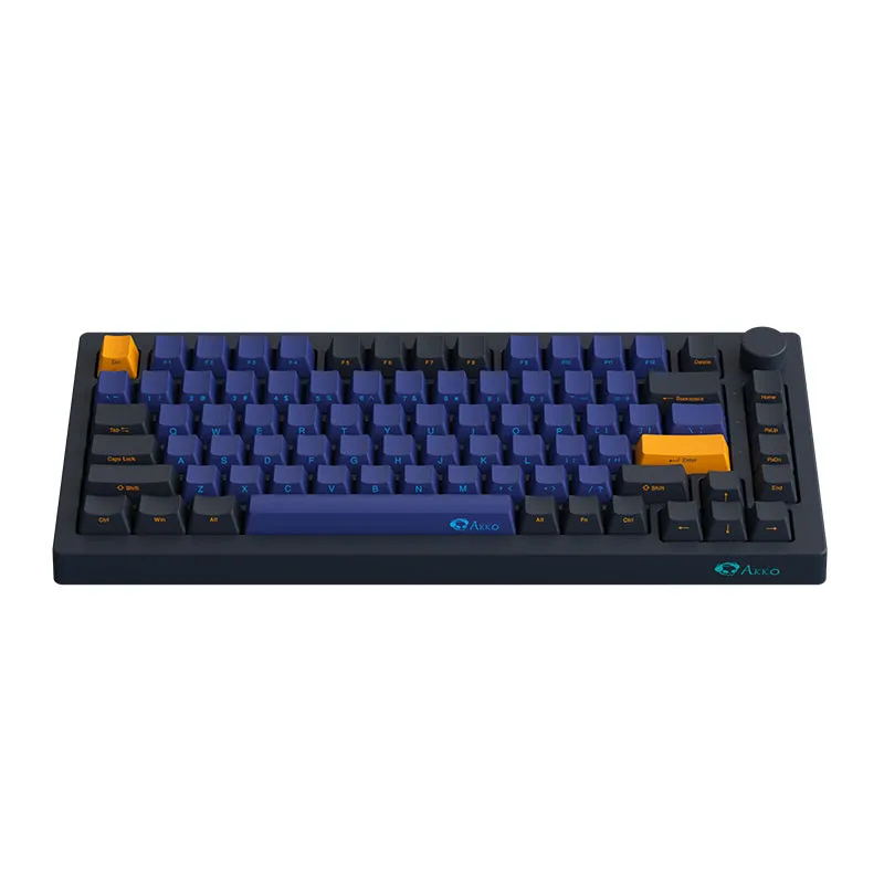 Akko Horizon 5075B Plus SP Wireless Mechanical Gaming Keyboard with PBT Side Keycaps, RGB, Custom-Knob