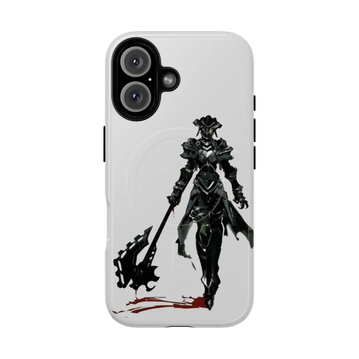 Albedo-Inspired Tough Magnetic Phone Case for Overlord Fans