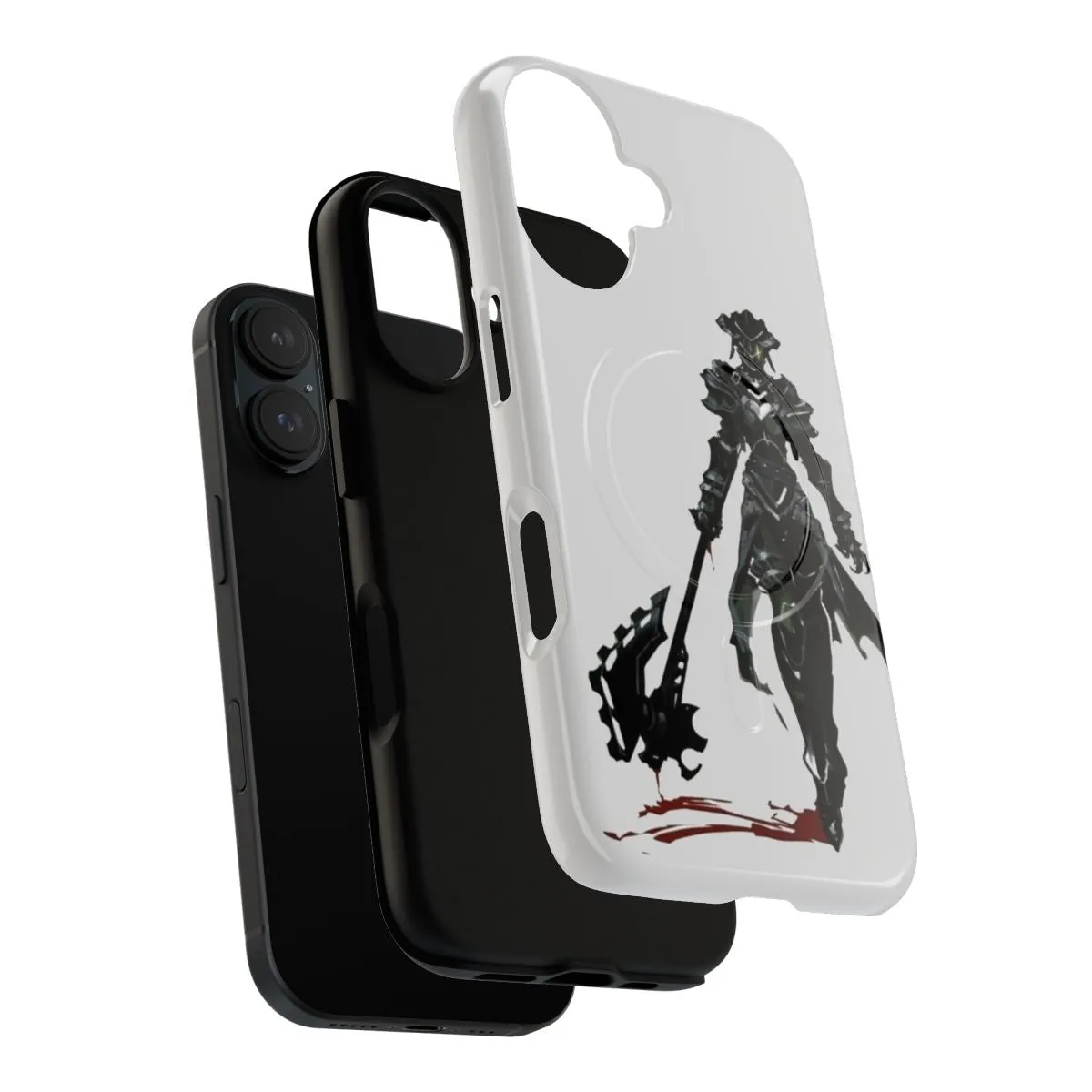 Albedo-Inspired Tough Magnetic Phone Case for Overlord Fans