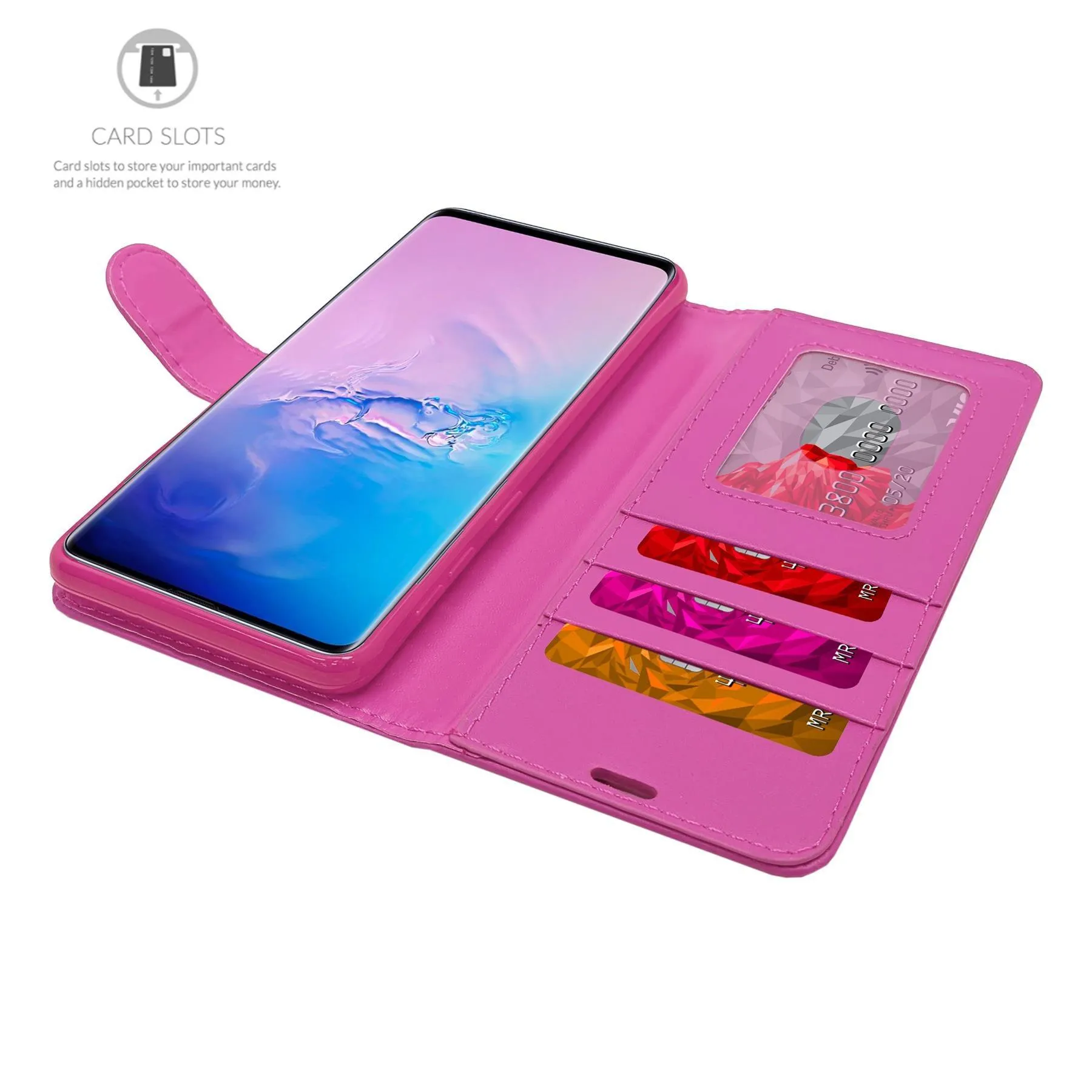 Alcatel 3 Flip Folio Book Wallet Case