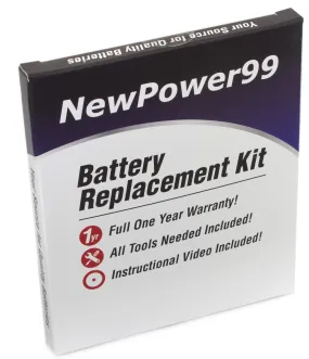 Amazon Kindle Voyage 9054 Battery Replacement Kit with Tools, Video Instructions and Extended Life Battery and Full One Year Warranty