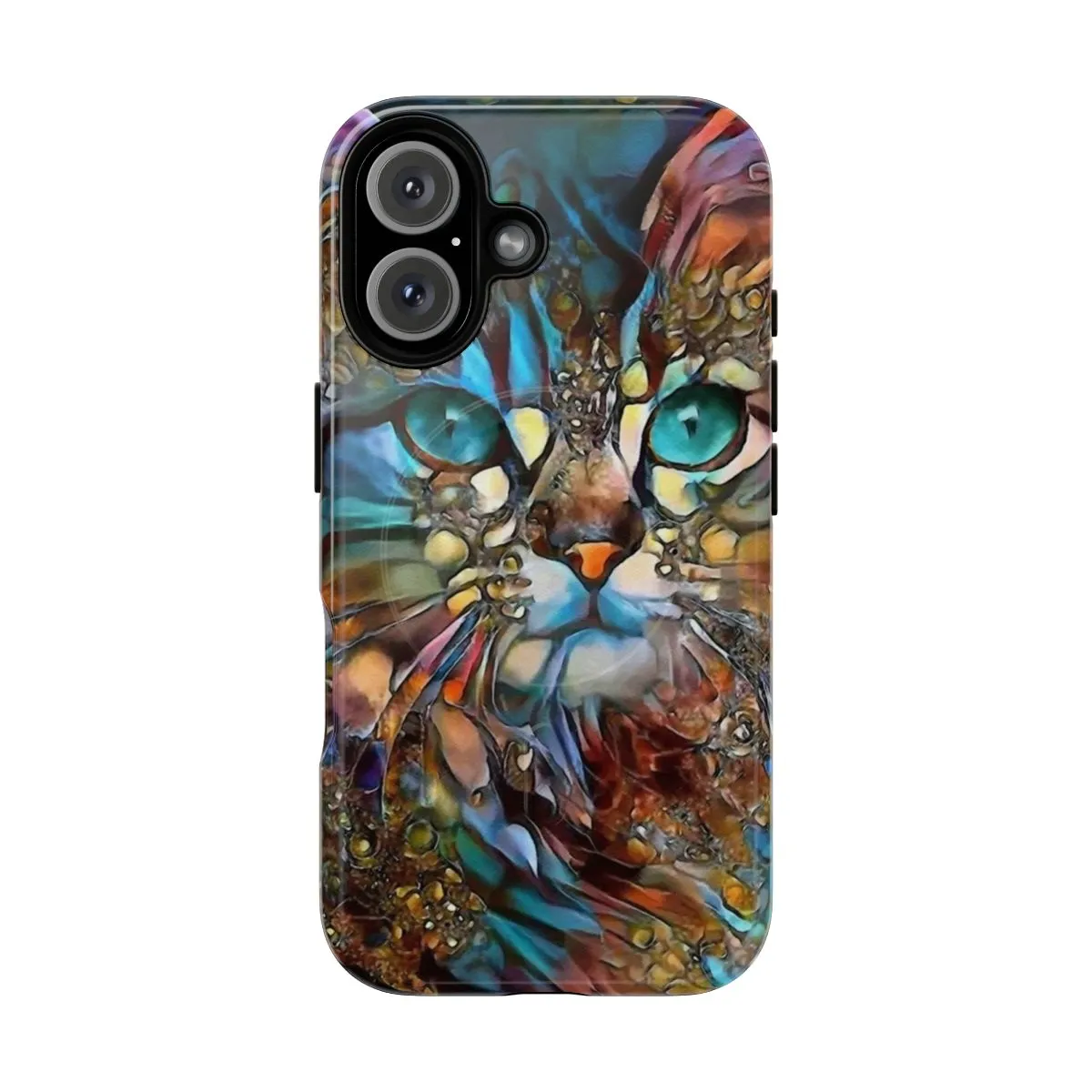 Andyna Magnetic Tough Cat Phone Cases with Artwork by Lea Roche