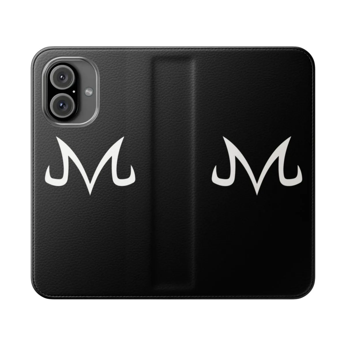 Animated Majin Buu Demon Mark Flip Cover Phone Case