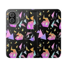 Anime Flip Cover Phone Case - Promare Inspired Design