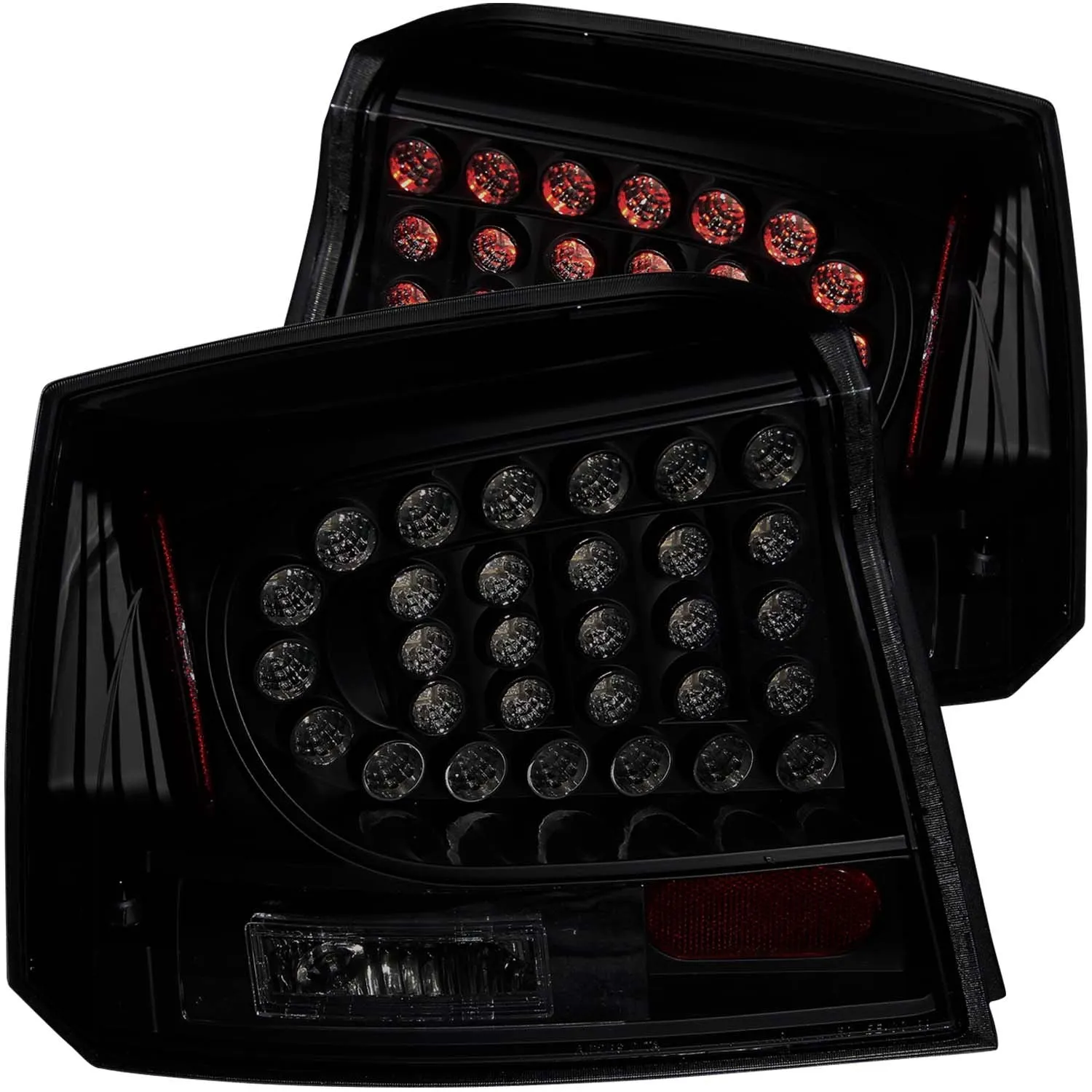 Anzo LED Tail Lights Dodge Charger (2006-2008) Clear or Dark Smoke