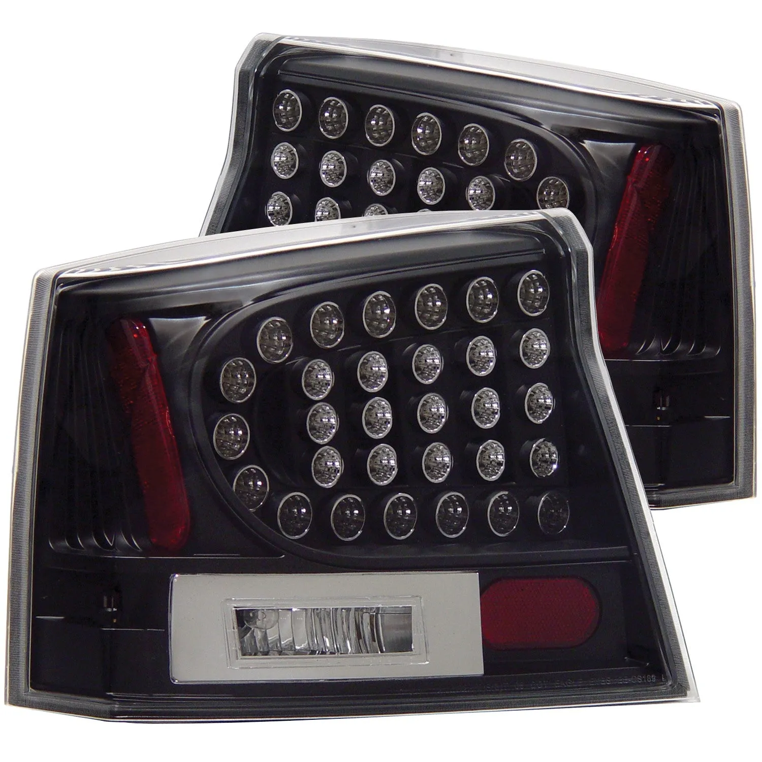 Anzo LED Tail Lights Dodge Charger (2006-2008) Clear or Dark Smoke