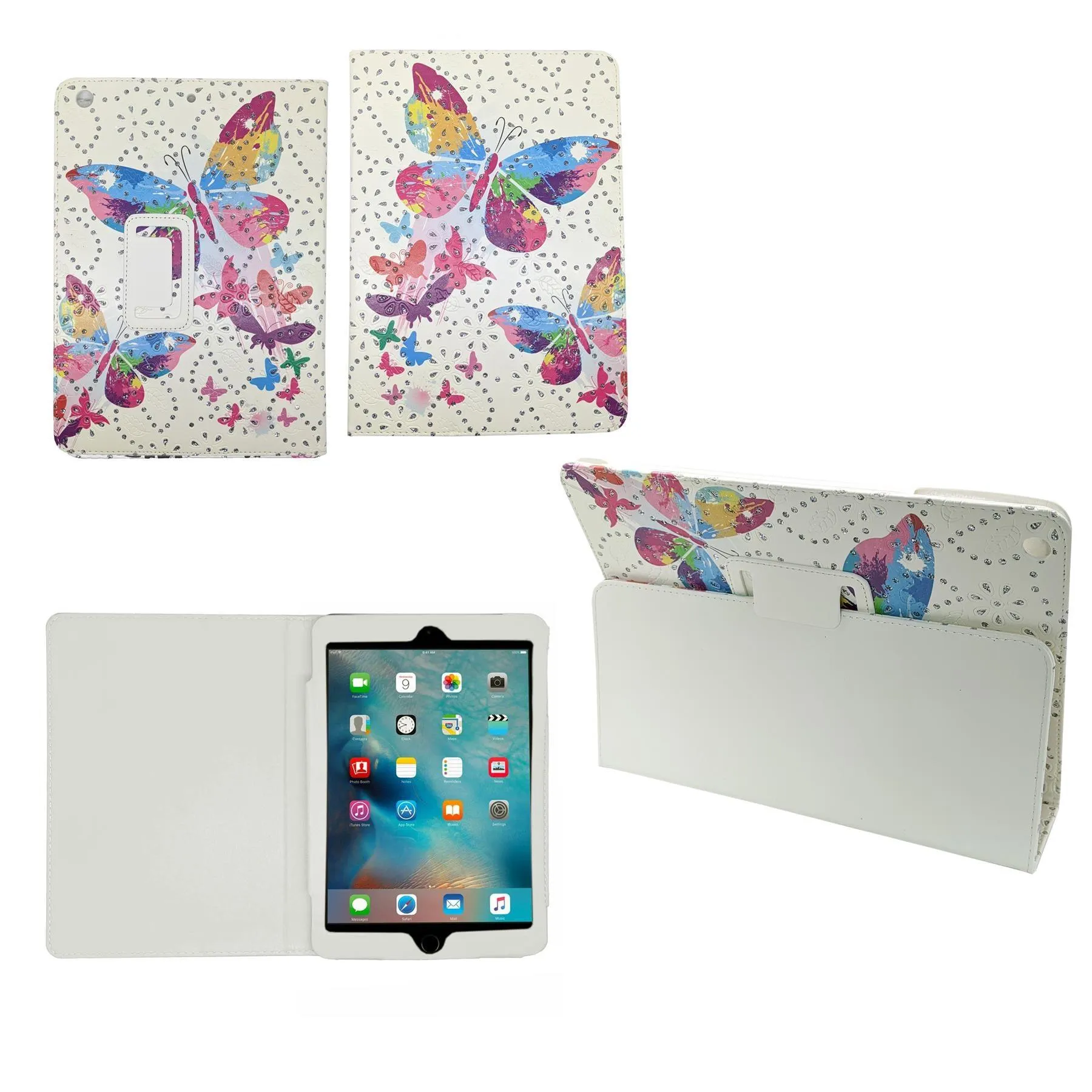 Apple iPad Air 2013 Flip Folio Book Stand Case