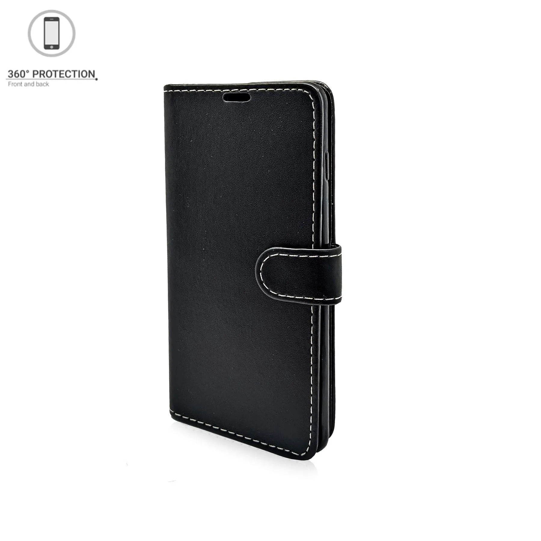 Apple iPhone XS Max Flip Folio Book Wallet Case