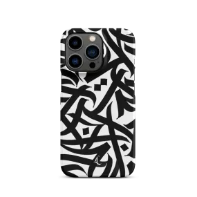 Asemic Rhythm Snap case for iPhone®