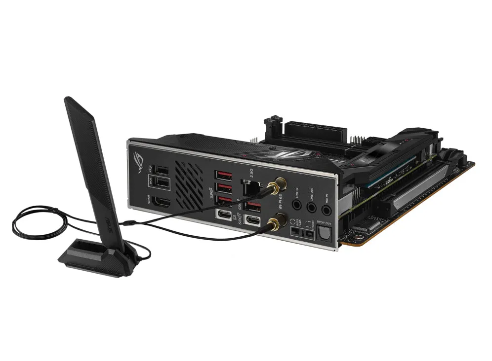 Asus Rog Strix B650e-I Gaming Wifi - Motherboard - Mini Itx - Socket Am5 - Amd B650 Chipset - Usb-C 3.2 Gen 2X2, Usb-C 3