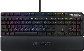 ASUS 華碩 TUF Gaming K3 RGB 機械遊戲鍵盤 (青軸)(90MP01Q2-BKUA00)