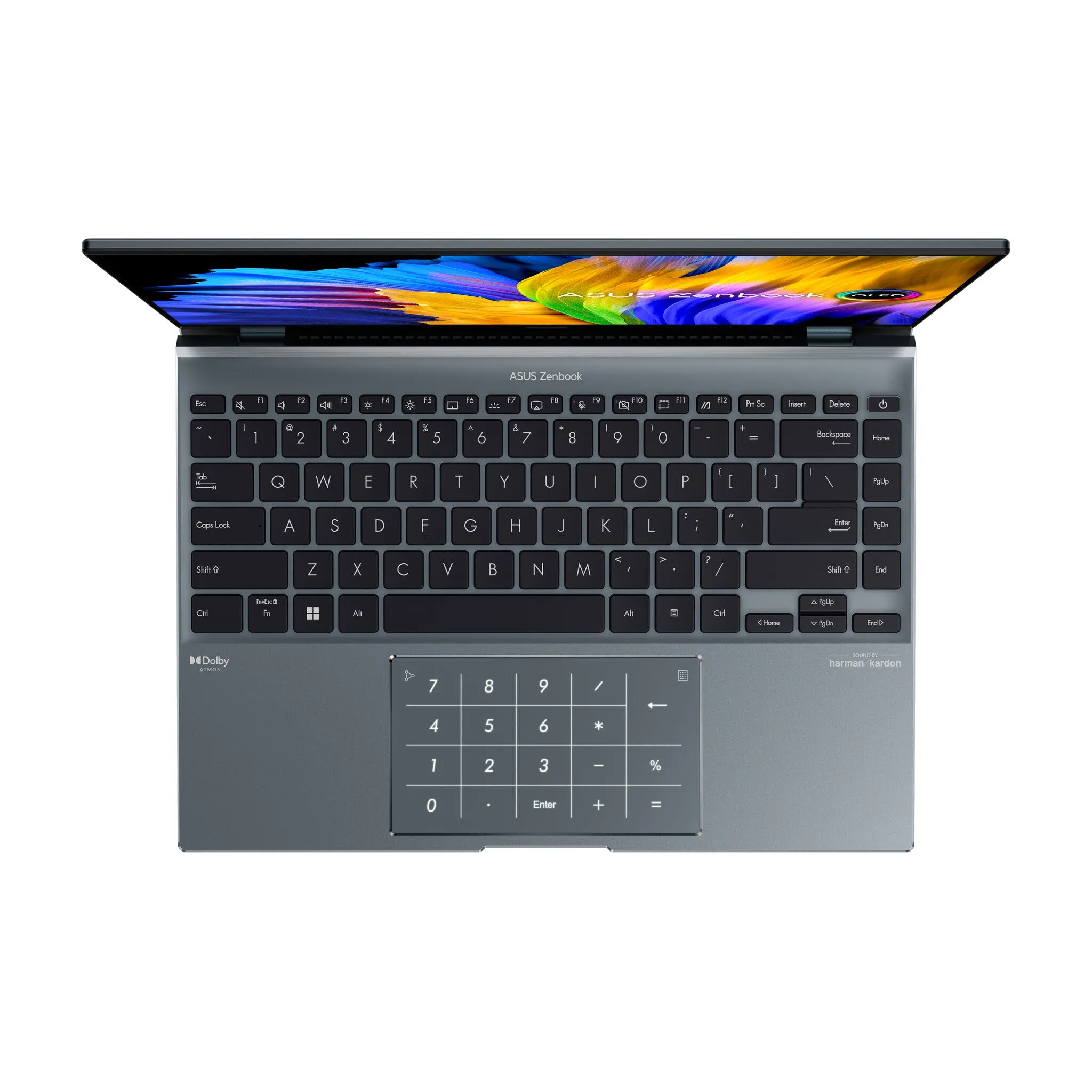 ASUS Zenbook 14X OLED UX5401FEA-KU106X Laptop 35.6 cm (14") Touchscreen Intel® Core™ i7 i7-1165G7 16 GB LPDDR4x-SDRAM 512 GB SSD Wi-Fi 6 (802.11ax) Windows 11 Pro Grey