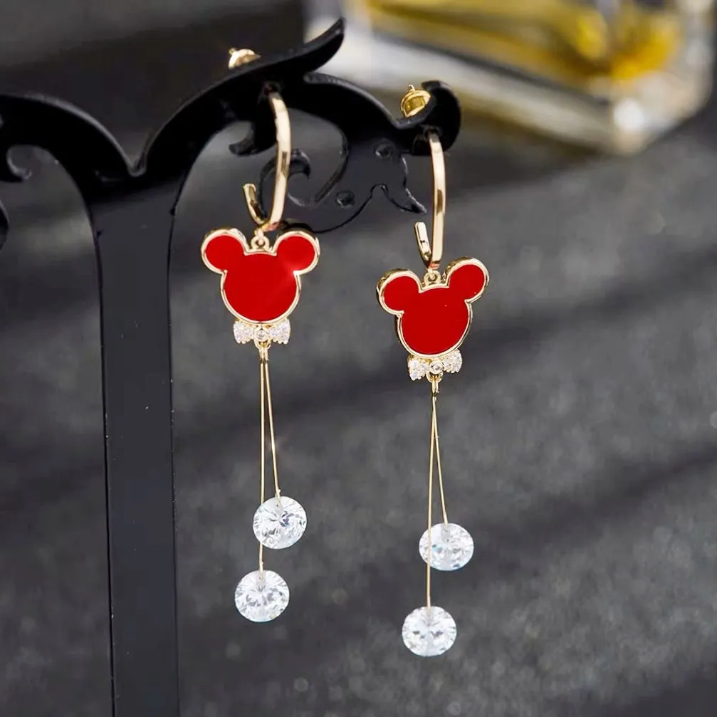 Audrey Mickey Earrings