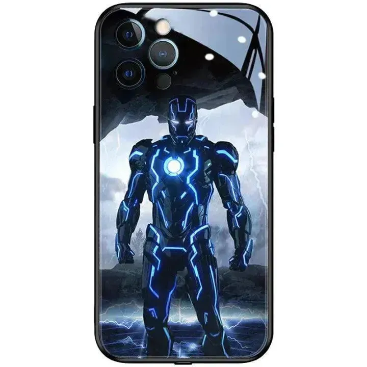 Avengers Glow Smart LED Cover (For iPhone)