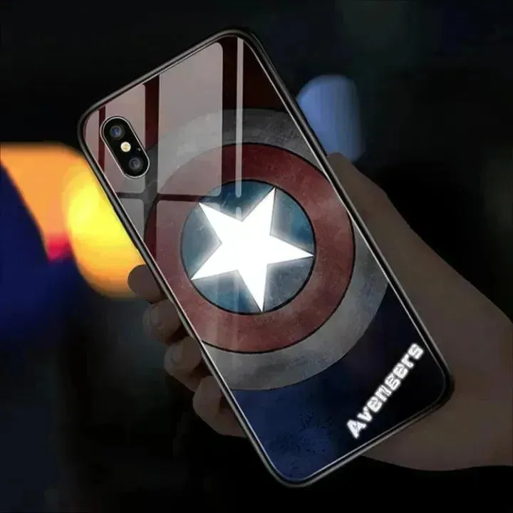 Avengers Glow Smart LED Cover (For iPhone)