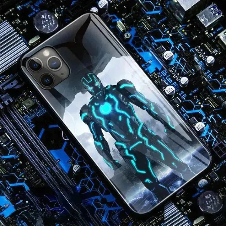 Avengers Glow Smart LED Cover (For iPhone)