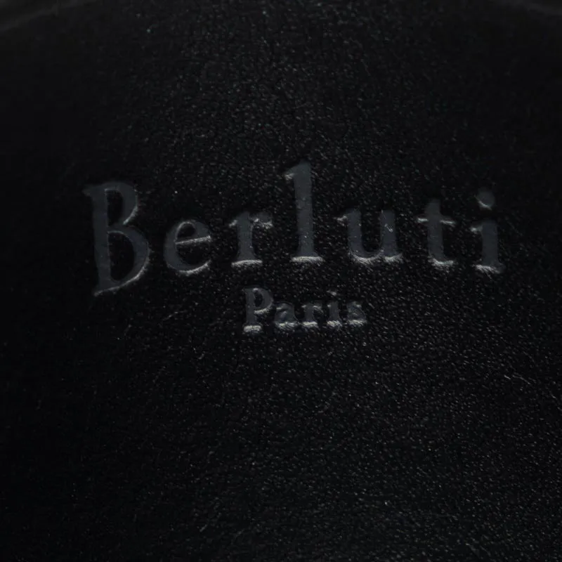 Berluti Calligraphy Venetian Script Leather Card Case