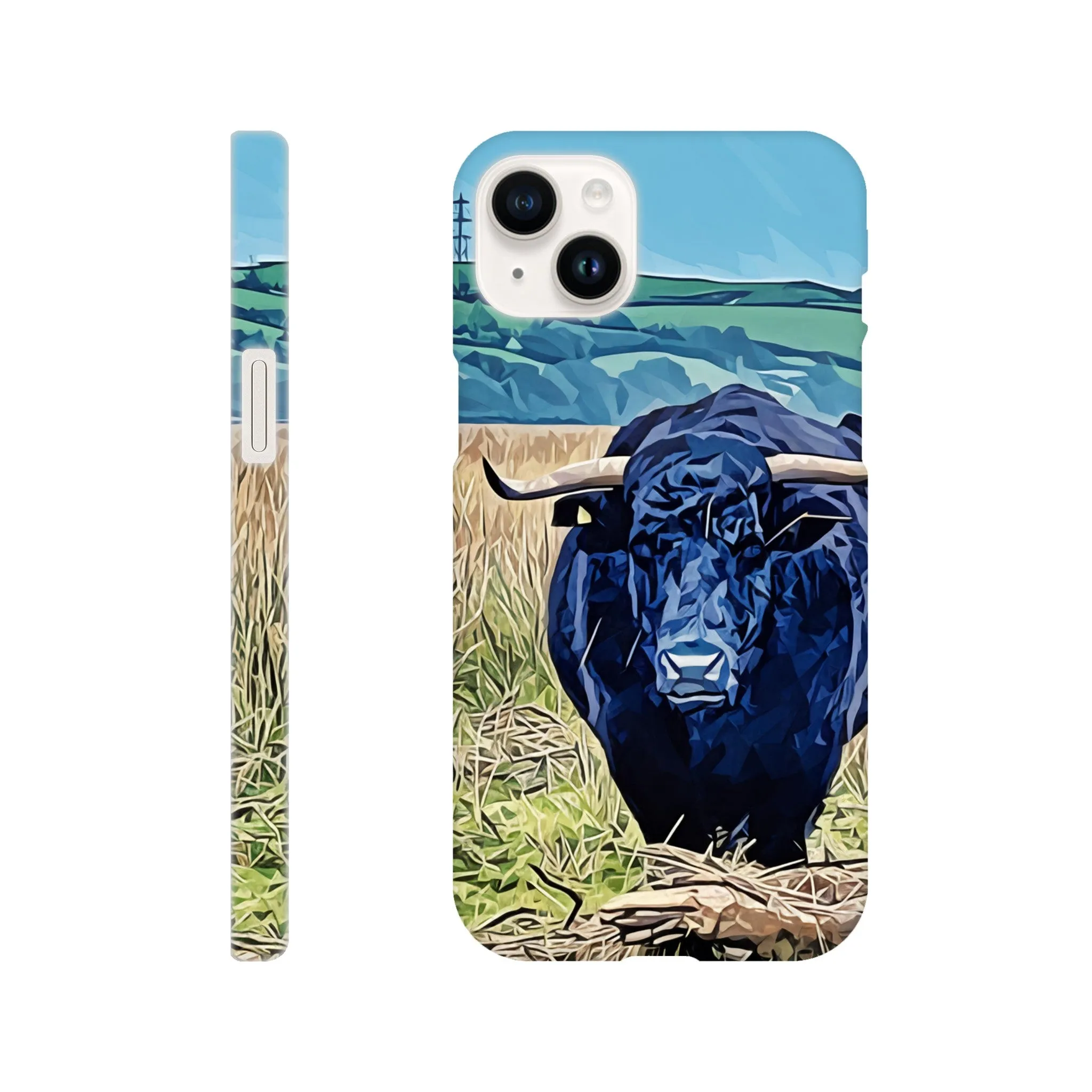 Blue Bull Slim case Mobile Phone