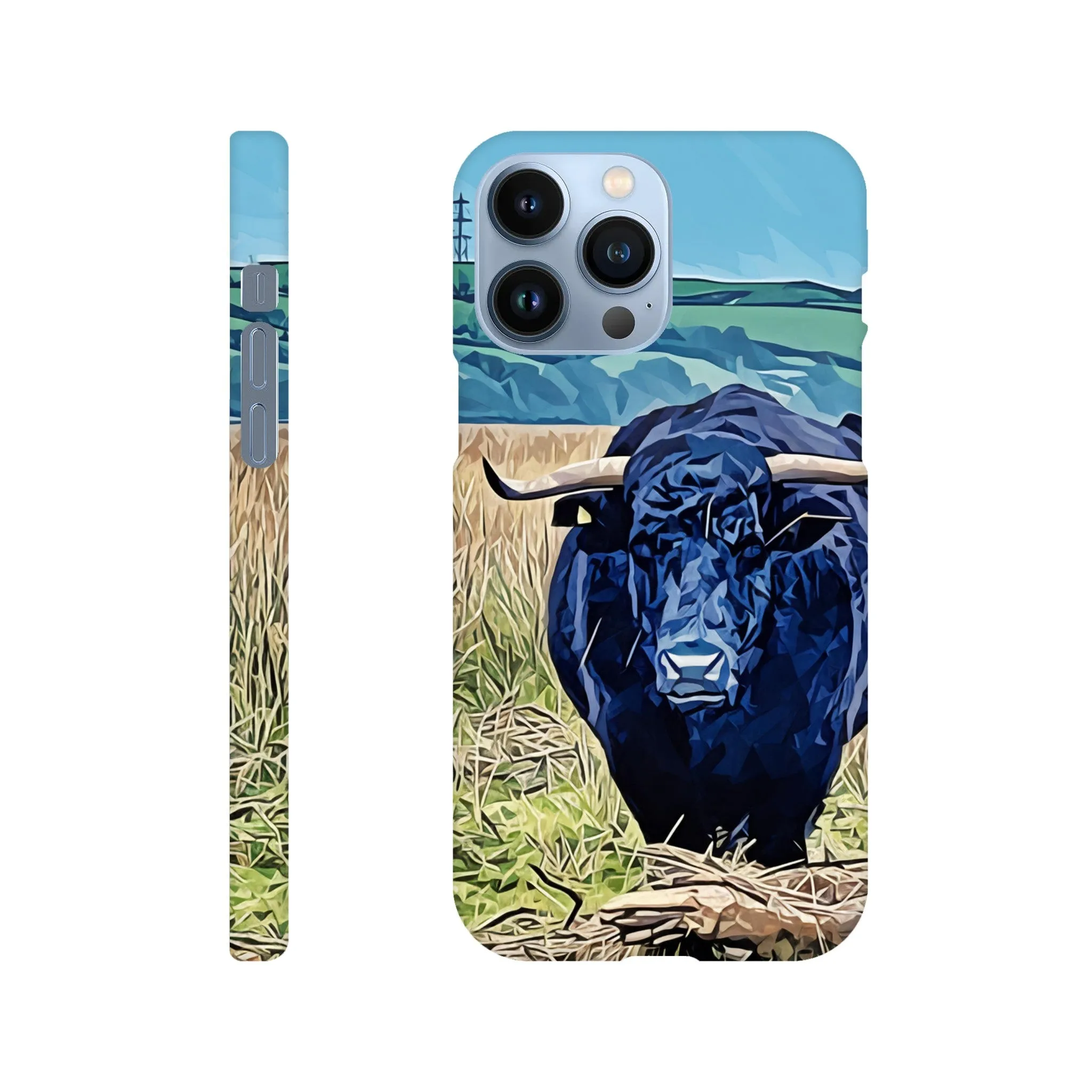 Blue Bull Slim case Mobile Phone