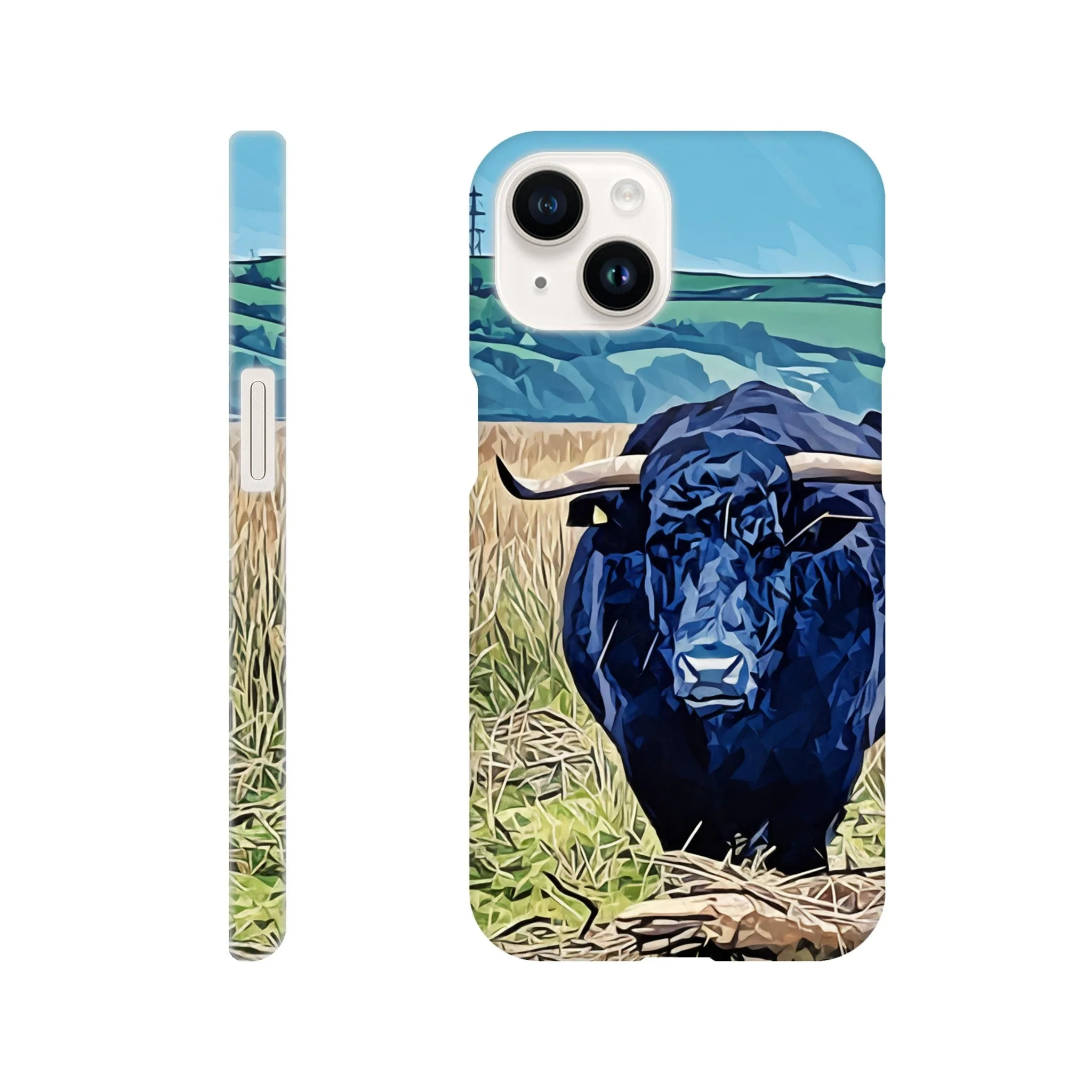 Blue Bull Slim case Mobile Phone