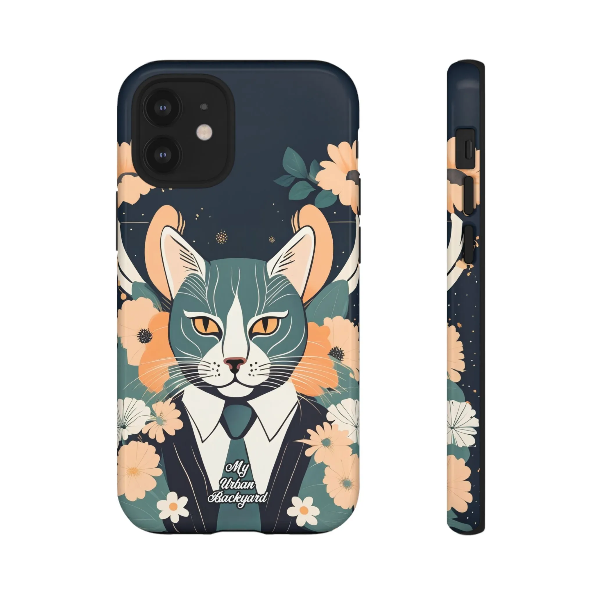 Blue Cat, Cell Phone Case - Apple, Samsung, or Google Pixel