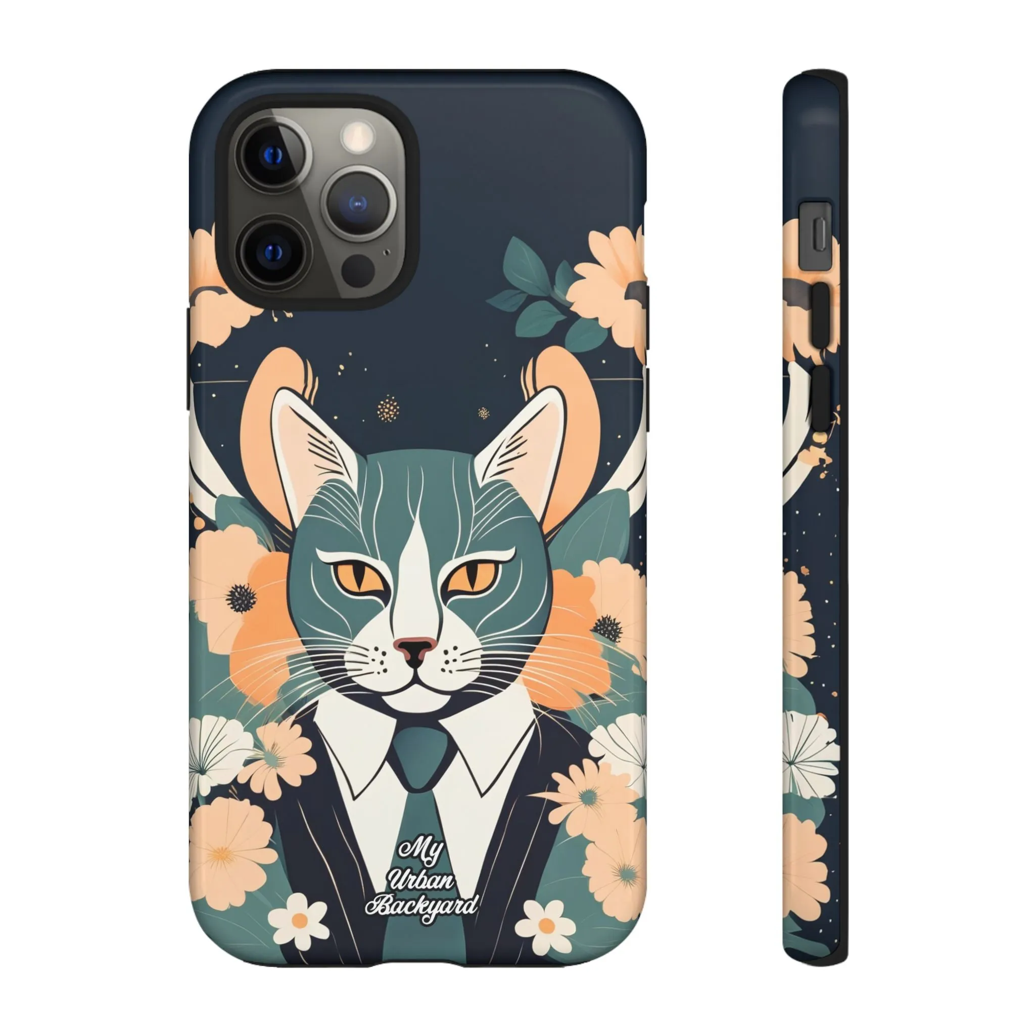 Blue Cat, Cell Phone Case - Apple, Samsung, or Google Pixel