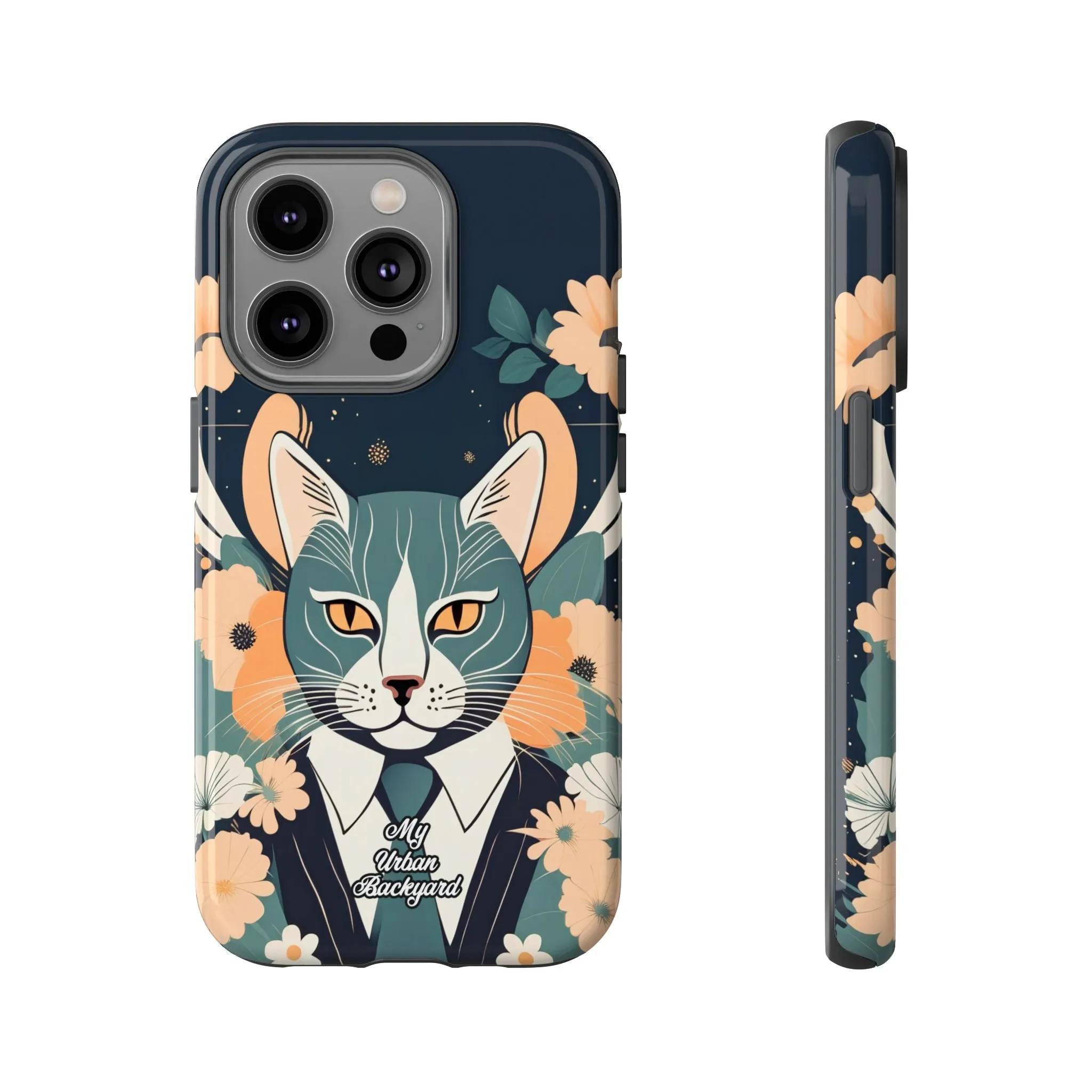 Blue Cat, Cell Phone Case - Apple, Samsung, or Google Pixel